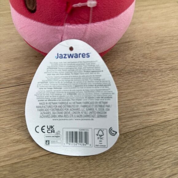 Squishmallows Maude Cranberry Mocha Toy Plush 6" Coffee Drink Christmas 2024 NEW - Picture 7 of 8